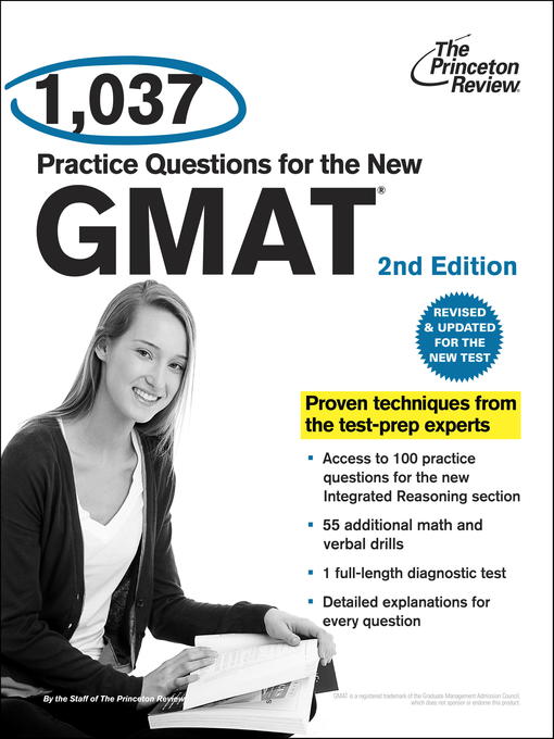 Title details for 1,037 Practice Questions for the New GMAT by The Princeton Review - Available